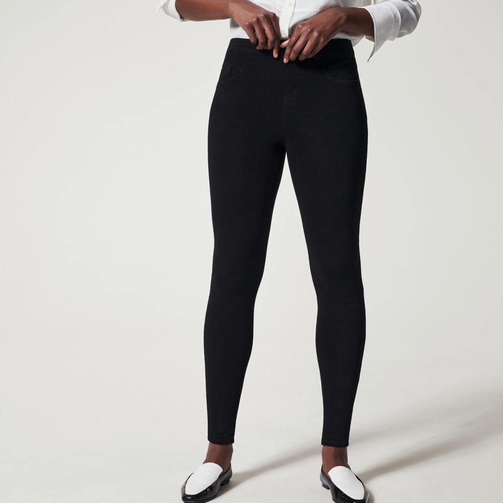 SPANX Jean-ish
Jean-ish Ankle Leggings Black Size Small